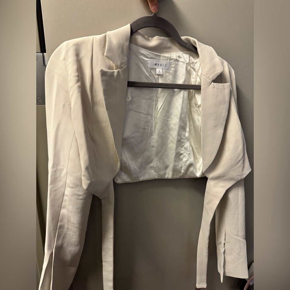 Vici Sabine Cropped Wrap Blazer